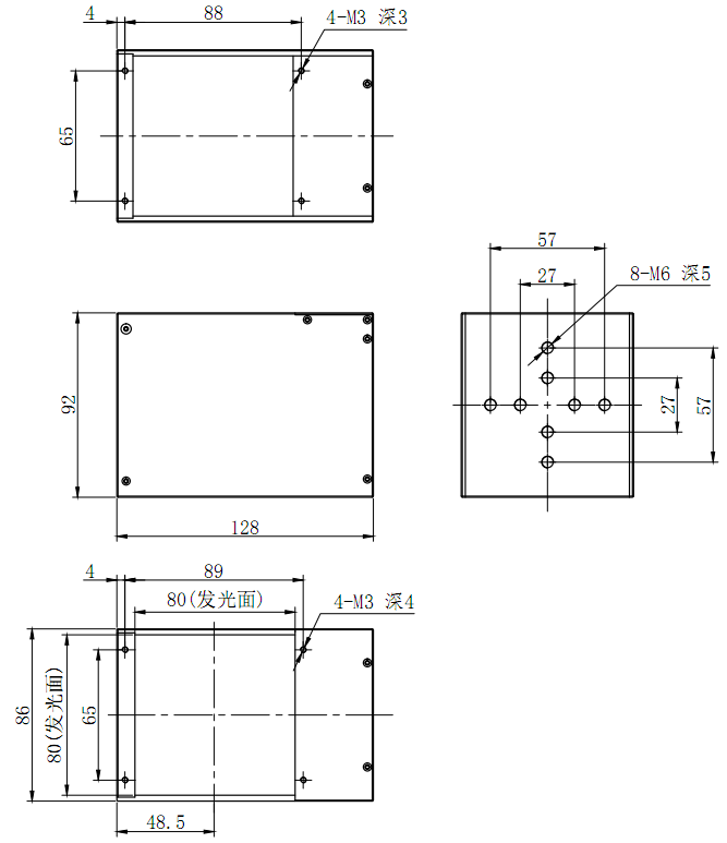 同轴光源 COL80-MA