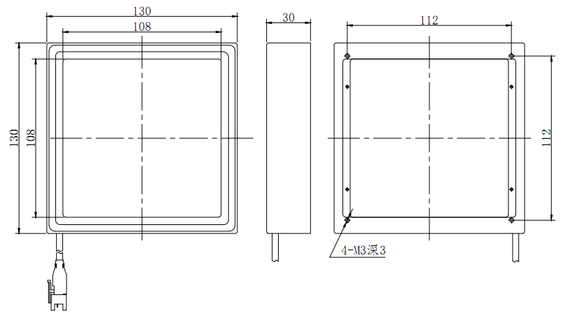 方形无影光源 FQL130