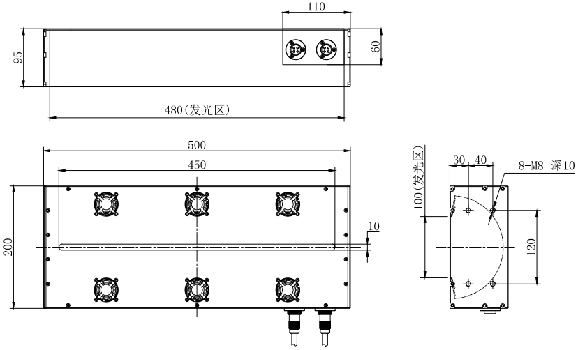 隧道光源 TL500-200-MA