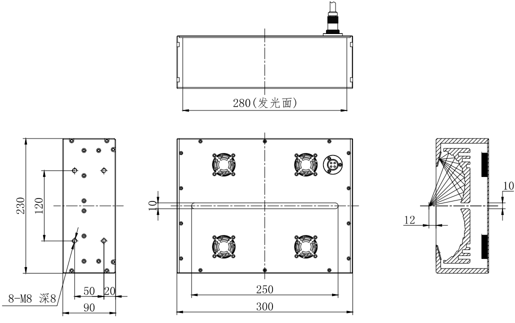 多角度线性光源 MSL300-230