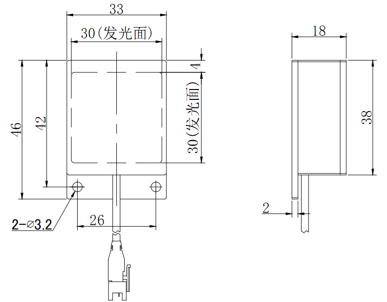 底部背光源 HFL30-30 