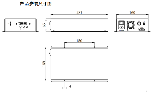 大功率数字恒流控制器HDCPL-24W300-T1